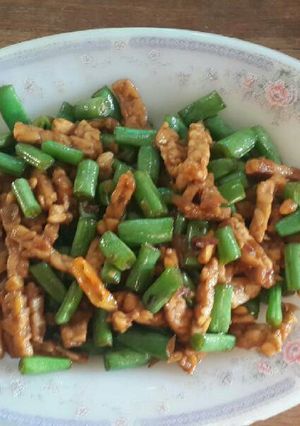 Foto resep Tumis buncis tempe