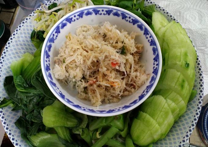 Langkah Mudah untuk Menyiapkan Bumbu urap ala pelangi yang Menggugah Selera