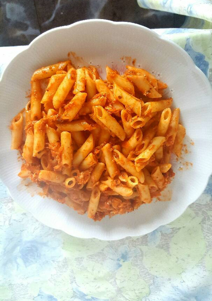 Una foto de Macarrones con Atún
