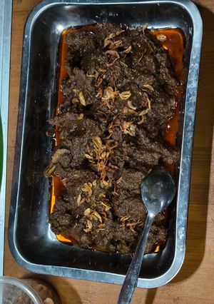 Foto resep Rendang bumbu instan maharajo