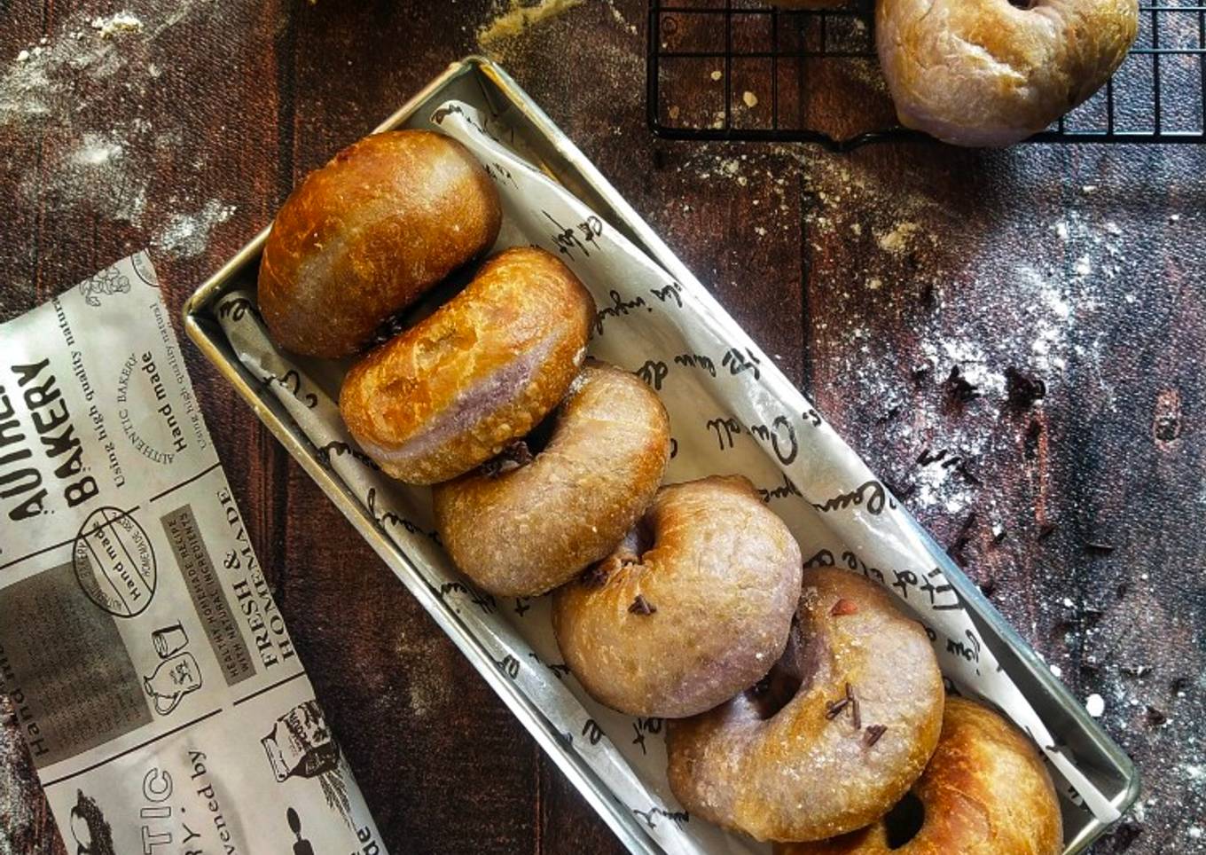 Donat Ubi Ungu
