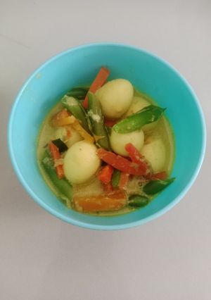 Foto resep Telur puyuh kuah kuning