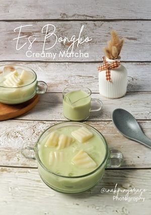 Foto resep Es Buko Bongo Creamy Matcha