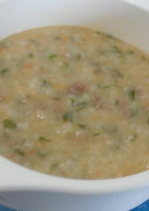 Foto resep Bubur ati ayam kampung+sayur(MPASI)