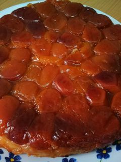 Una foto de Tarta tatin de albaricoque