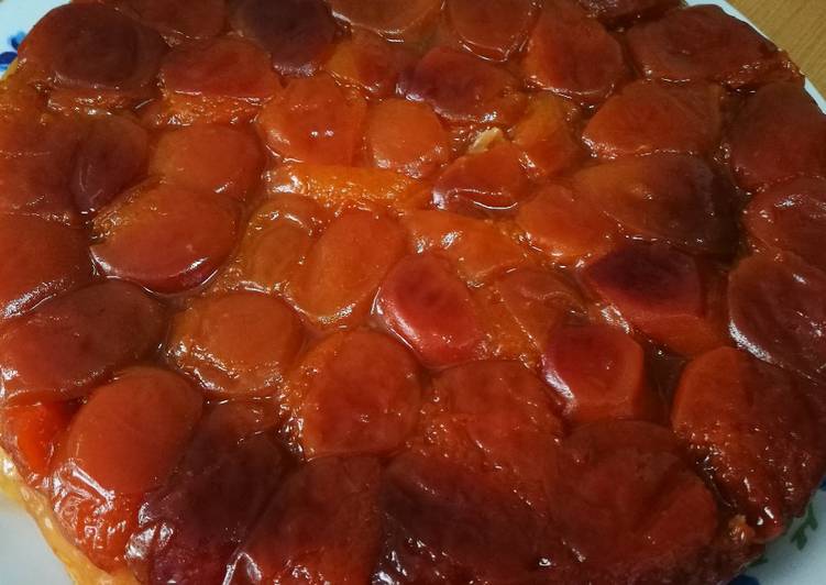 Tarta tatin de albaricoque