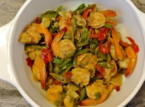 Foto resep Oseng Udang Buncis