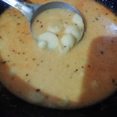 A picture of Dahi ki arbi.