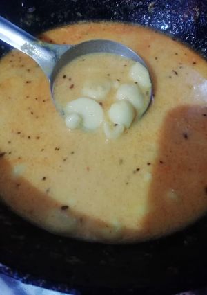 A picture of Dahi ki arbi.