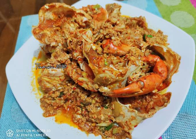 Kepiting saos Padang ala mama'ku