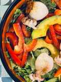 Insalata di seppie all’avocado e limone