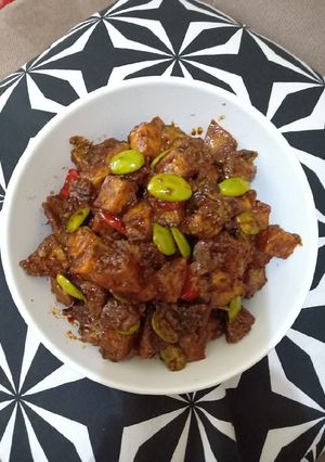 Foto resep Sambal goreng ati ampla pete ala bamboe