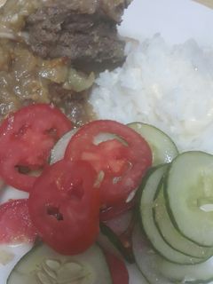 Una foto de Asado a la olla con mucha CEBOLLA