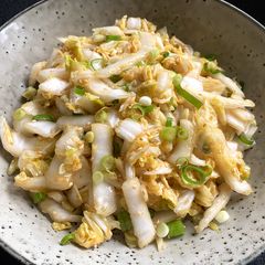 A picture of ‘Goma-ae’ Wombok Sesame Salad.