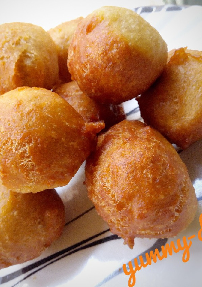 A picture of Local puff puff.