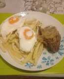 Bistec a lo pobre de mamita