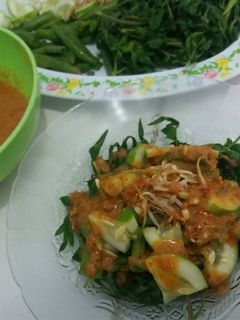 Foto resep Pecel Daun Kenikir #menusarapan #day3/5
