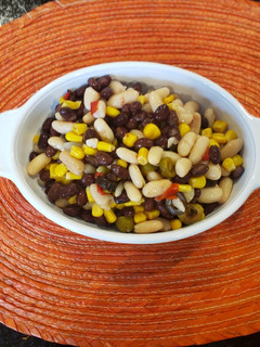Una foto de Ensalada de porotos