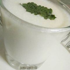 A picture of Meethi lassi #ramadankitayari.