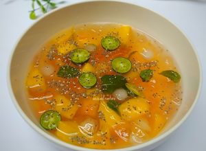Foto resep Es mangga limau daun mint