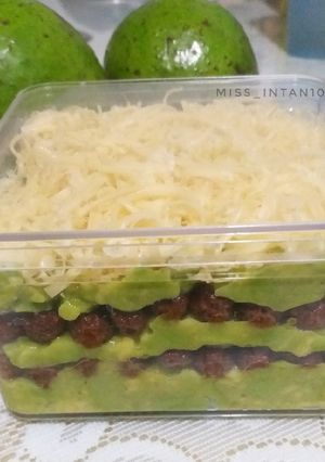 Foto resep Cheese Avocado ala Dessert Box