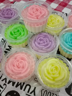 Foto resep Puding susu cup mawar