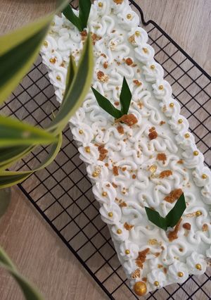 Foto resep Cake Pandan Gula Malaka