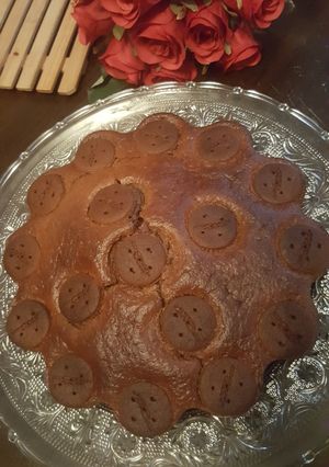 Une photo de Gâteau au yaourt tout chocolat