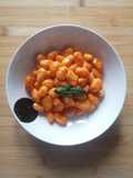Gnocchi with Parmesan Cream and Sun-Dried Tomatoes