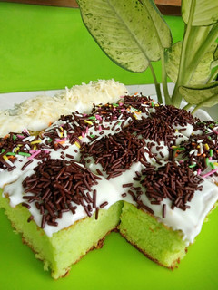 Foto resep Cake potong pandan 🍰
