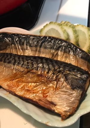 氣炸薄鹽鯖魚 的食譜成品照片