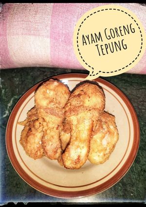 Foto resep Ayam goreng tepung