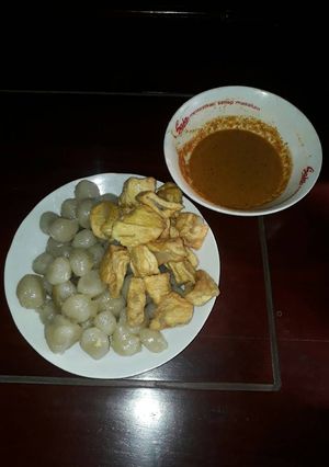 Foto resep Cilok bumbu pecel