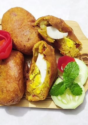 ডিম আলুর ঝাল চপ 🙂 রেসিপির প্রধান ছবি