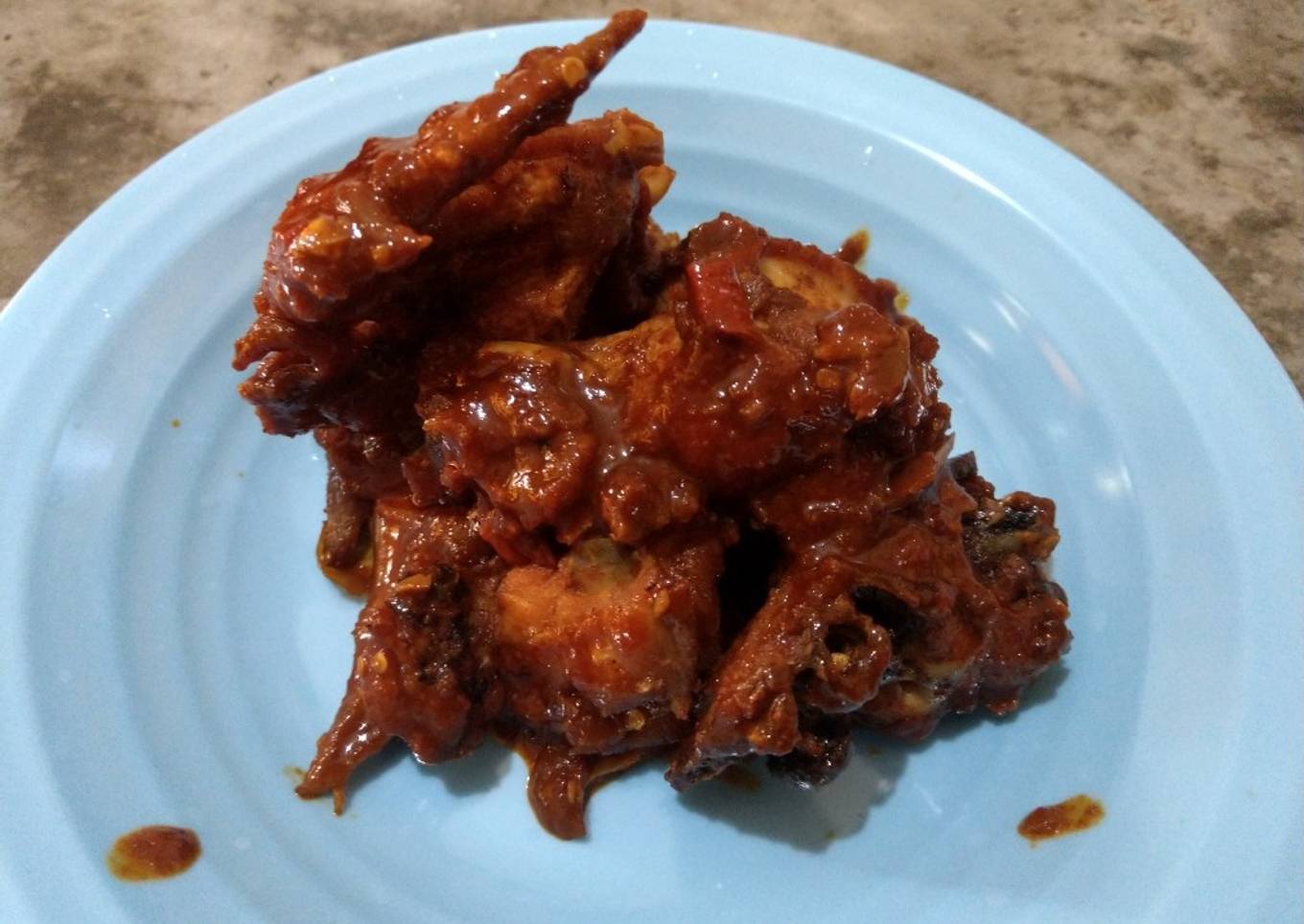 Ayam Balado praktis ala bujangan
