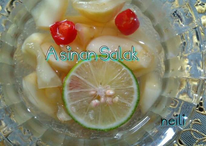 Resep Asinan Salak Anti Gagal