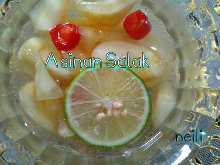 Resep Asinan Salak Anti Gagal