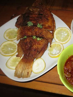 A picture of Fried Fish(tilapia).