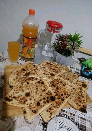 صورة لوصفة فطيرة بالسميد في الطاجين