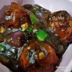 A picture of Whosayna’s Veggie Manchurian.