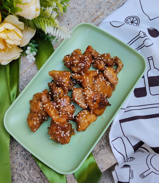 Foto resep Ayam Goreng Saus Madu