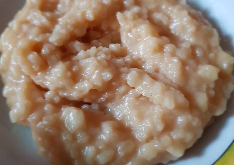 Resep Bubur gula merah, Enak