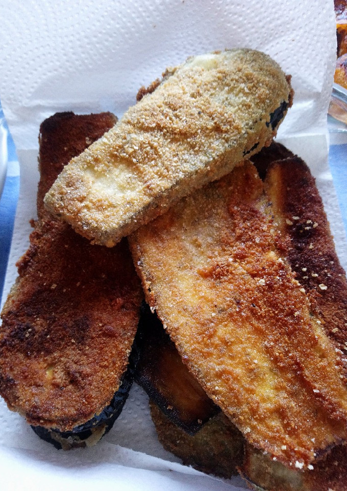 Una foto de Milanesa de Berenjenas 🍆 😋