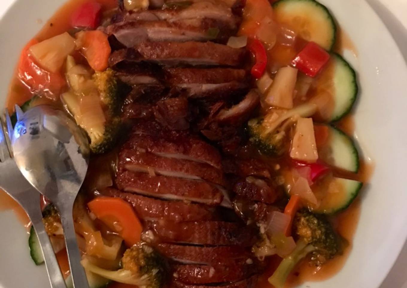 Bebek saus asam manis