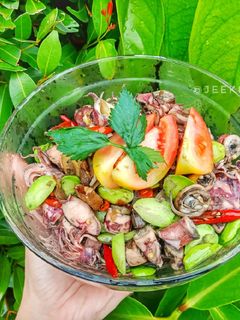 Foto resep Tumis Cumi Asin Pete