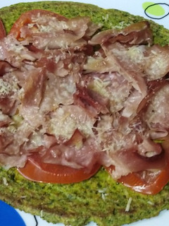 Foto principal de Pizza margarita de brócoli