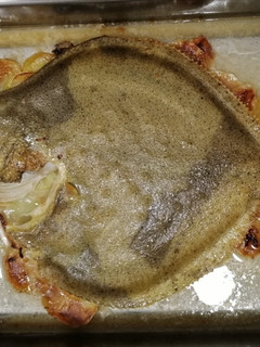 Una foto de Rodaballo al vino blanco