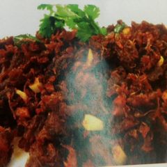 A picture of Fried beef.