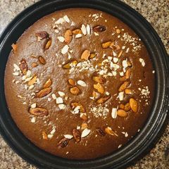 A picture of Choclate Biscuit Cake.