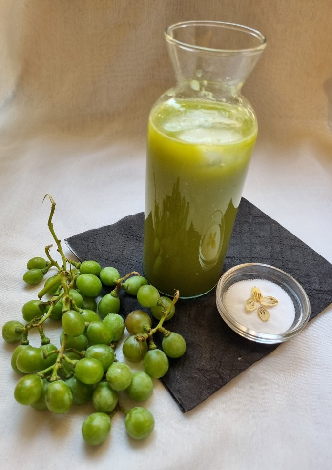 عکسی از دستور نوشیدنی آبغوره و نمک
